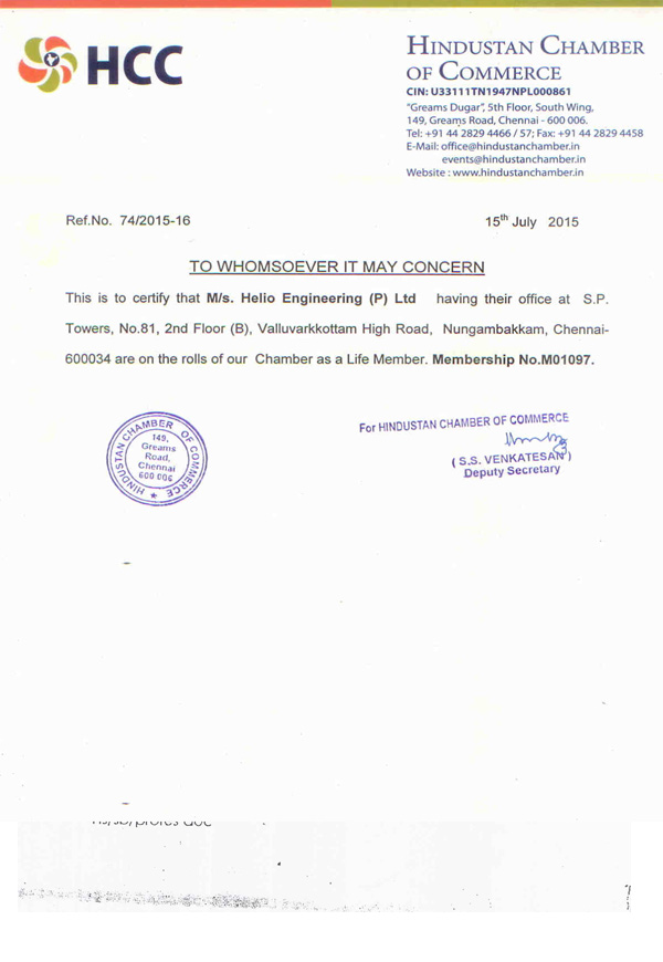 Helio Engineering Fire protection system Erection Projects