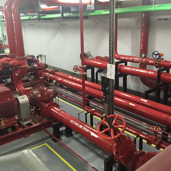 Helio Engineering  Fire protection system supply Projects