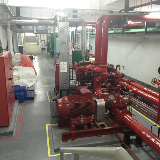 Helio Engineering Fire protection system Erection Projects