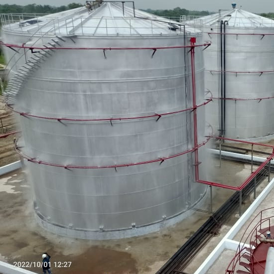 Helio Engineering Fire Water Storage Tank Engineering Projects Chennai